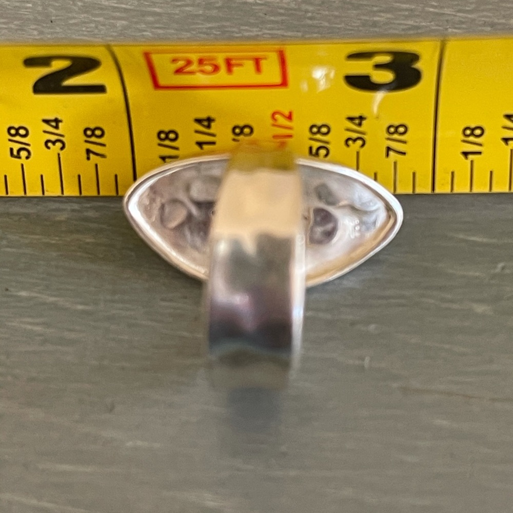 ⭐️ Black Onyx Sterling Silver Ring - Picture 10 of 11